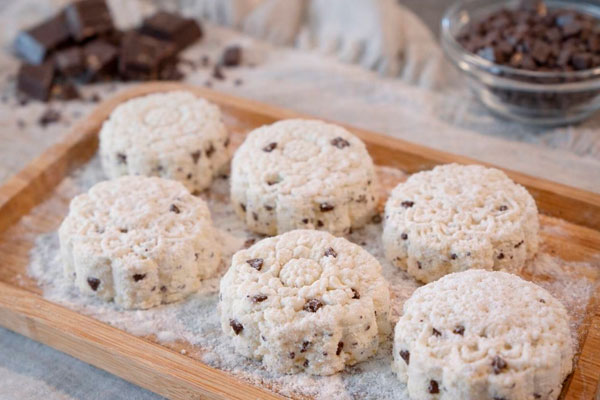 Фото Сырники с шоколадом