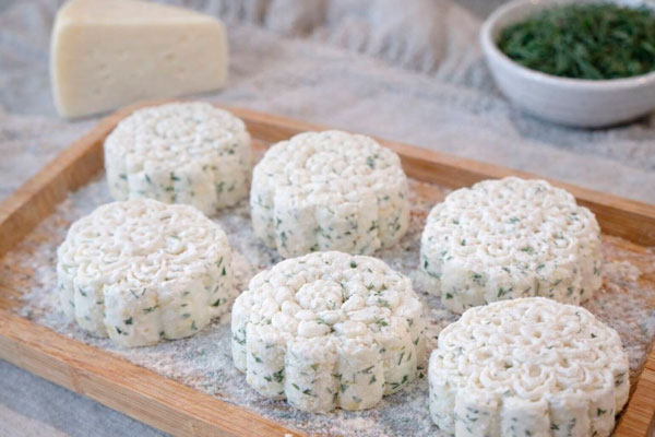 Фото Сырники с сыром и укропом